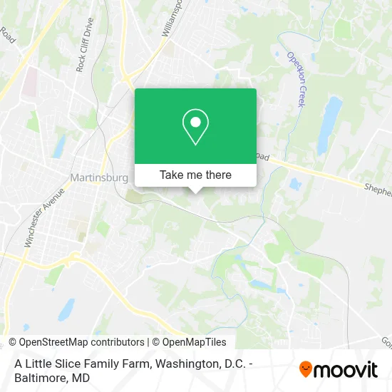 A Little Slice Family Farm map