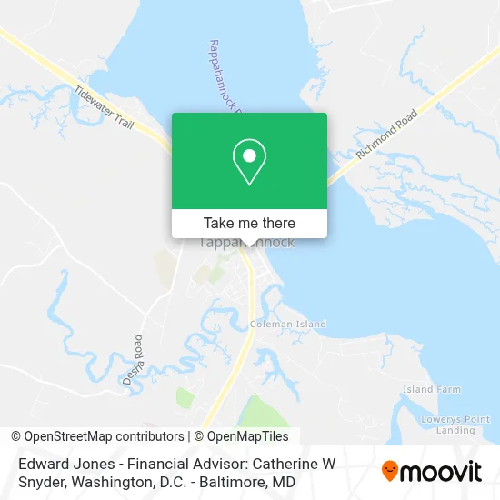 Edward Jones - Financial Advisor: Catherine W Snyder map