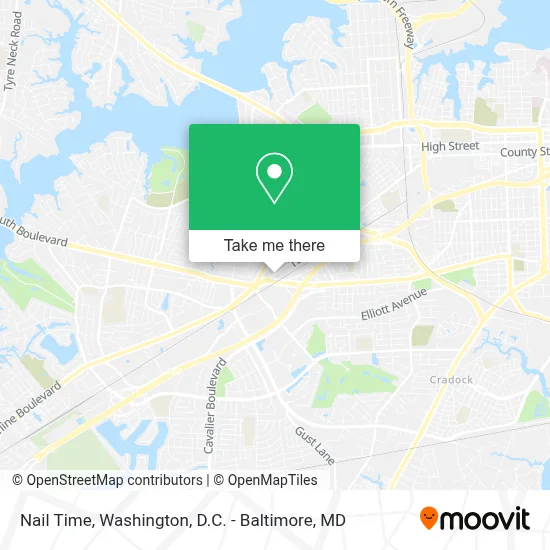 Nail Time map