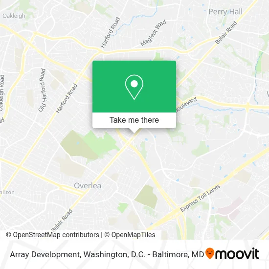 Array Development map