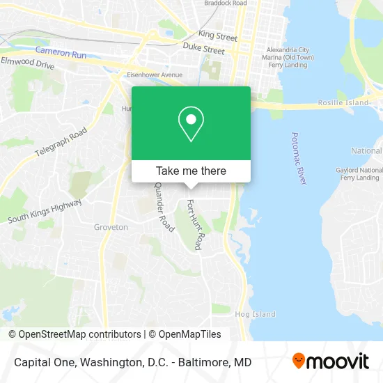 Capital One map