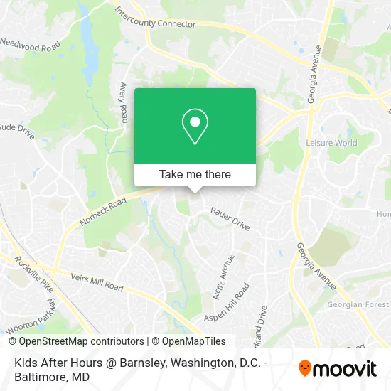 Kids After Hours @ Barnsley map