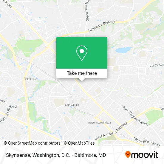 Skynsense map
