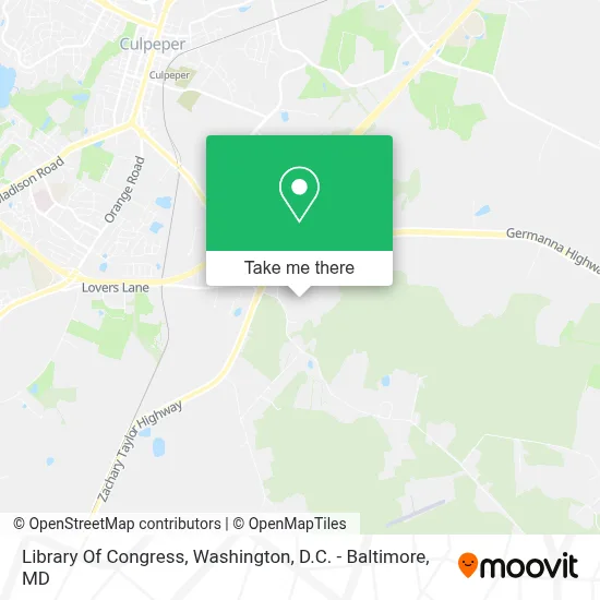 Library Of Congress map