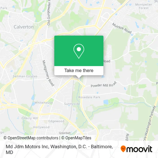 Md Jdm Motors Inc map