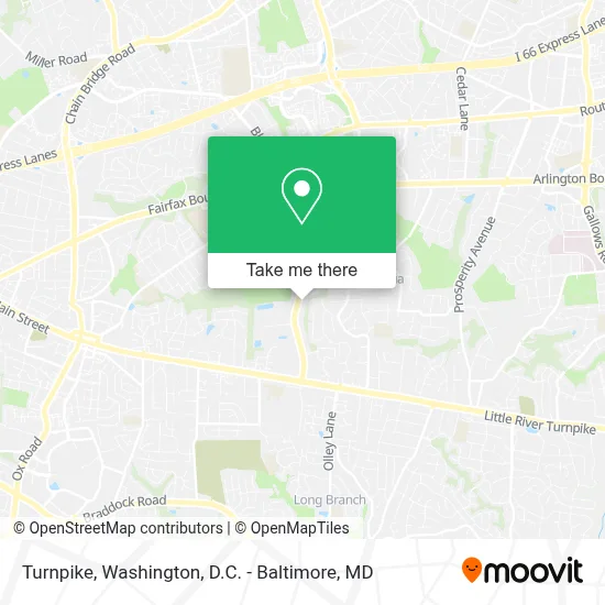 Turnpike map