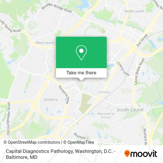 Capital Diagnostics Pathology map