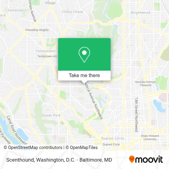 Scenthound map