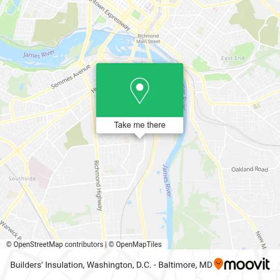 Builders' Insulation map