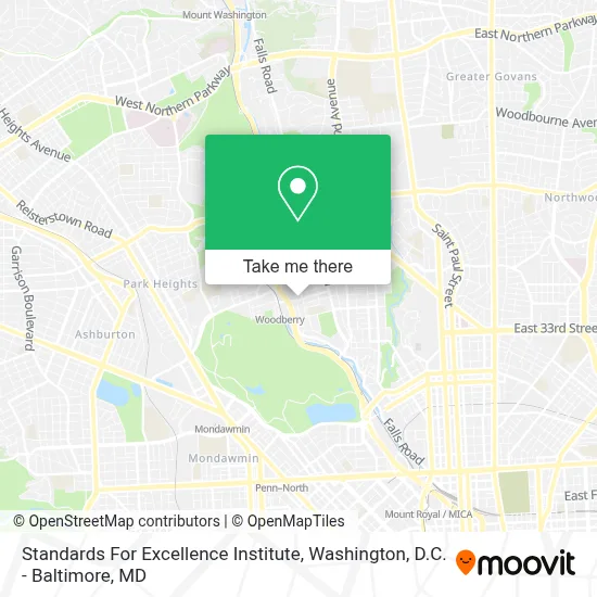 Standards For Excellence Institute map