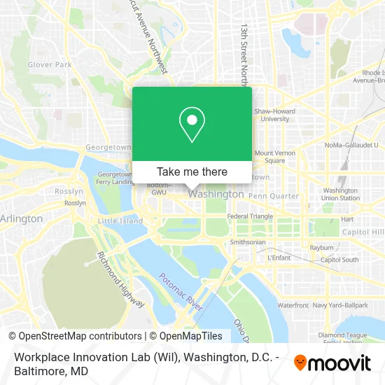 Workplace Innovation Lab (Wil) map