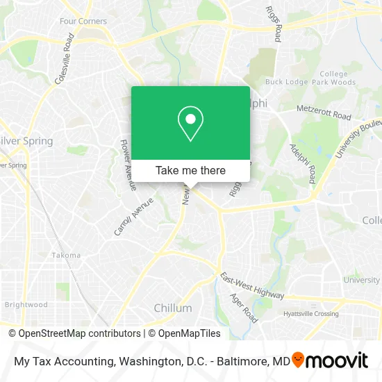 My Tax Accounting map