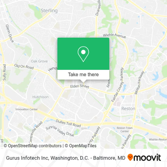 Gurus Infotech Inc map