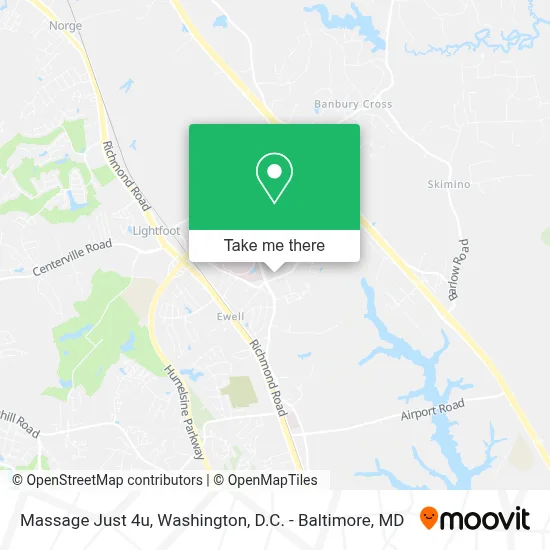 Massage Just 4u map