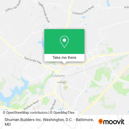 Shuman Builders Inc map