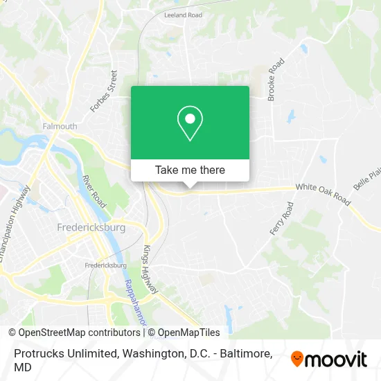 Protrucks Unlimited map