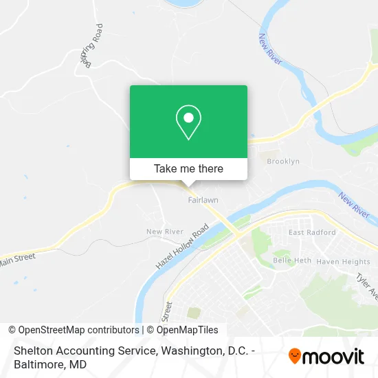 Shelton Accounting Service map