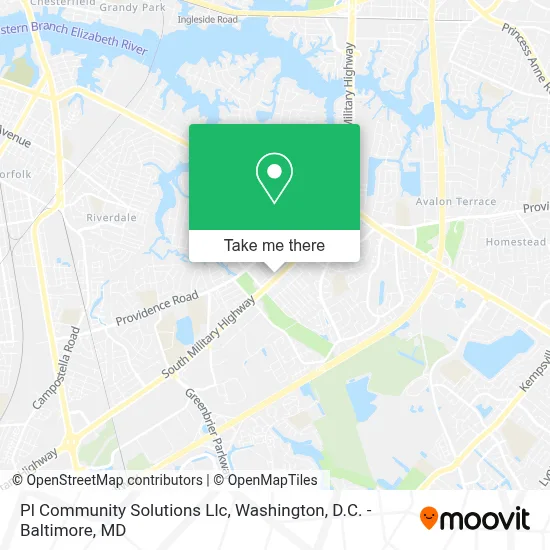 Pl Community Solutions Llc map