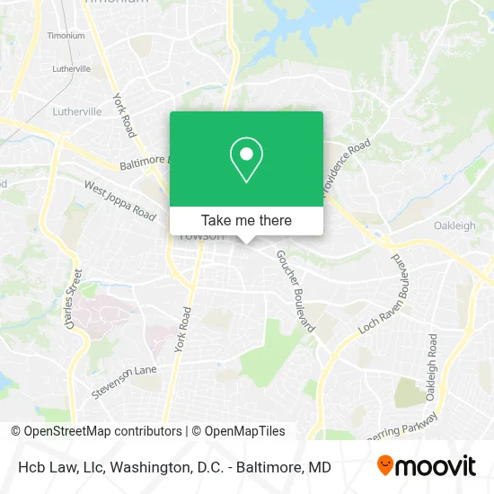 Hcb Law, Llc map