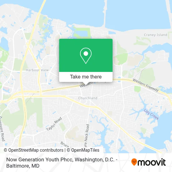 Now Generation Youth Phcc map