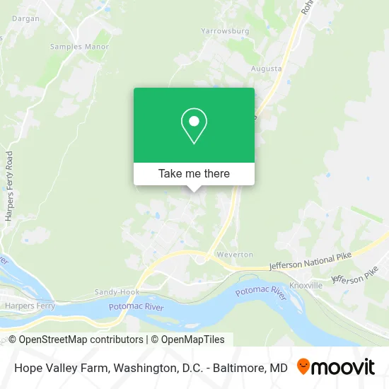Hope Valley Farm map