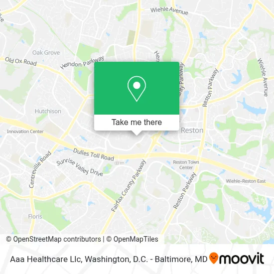 Aaa Healthcare Llc map