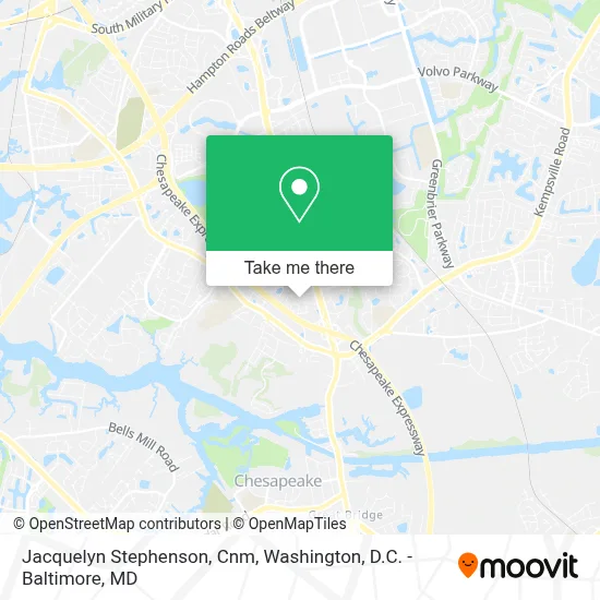 Jacquelyn Stephenson, Cnm map