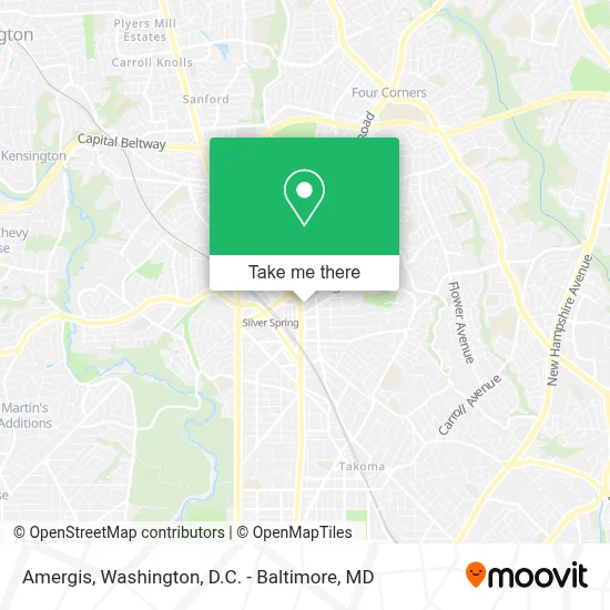 Amergis map