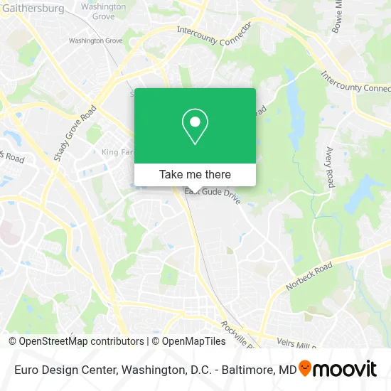 Euro Design Center map