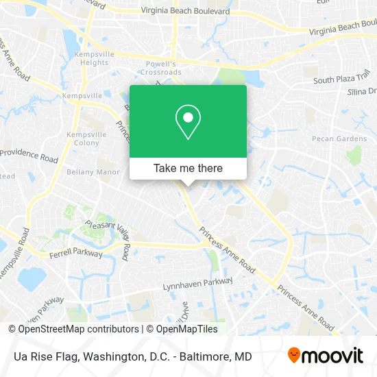 Ua Rise Flag map