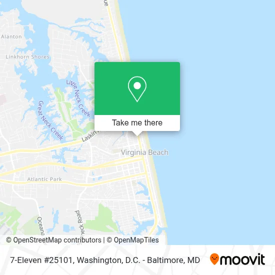 7-Eleven #25101 map