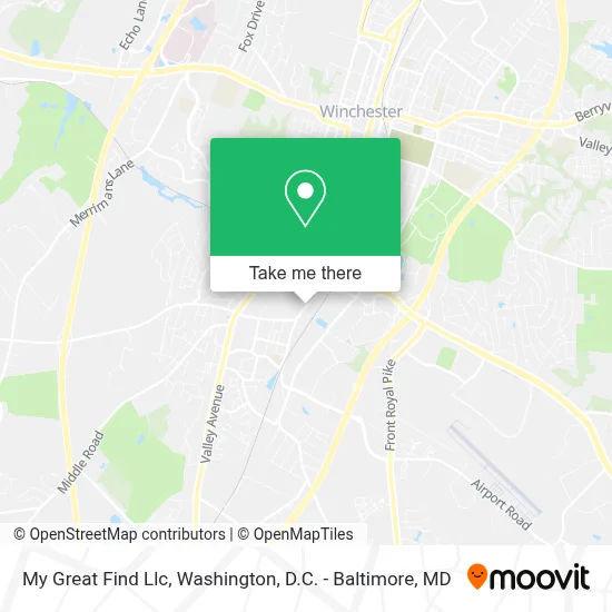 My Great Find Llc map