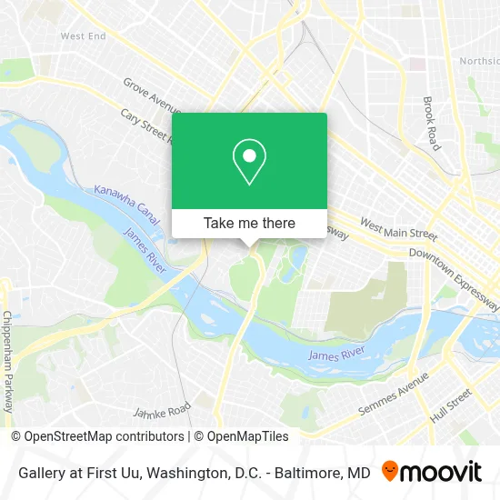Gallery at First Uu map
