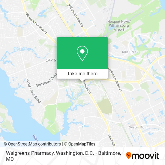 Walgreens Pharmacy map