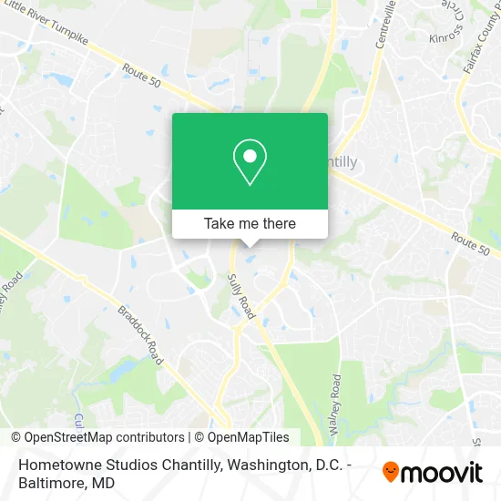 Hometowne Studios Chantilly map
