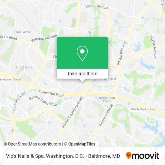 Vip's Nails & Spa map