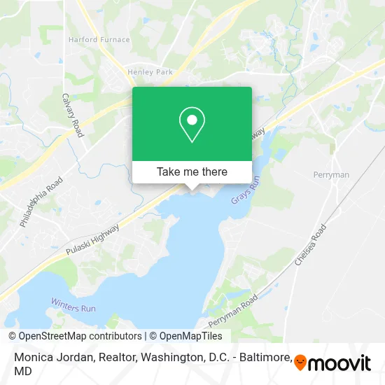 Monica Jordan, Realtor map