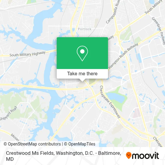 Crestwood Ms Fields map