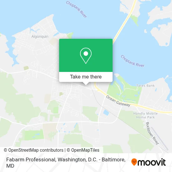 Fabarm Professional map