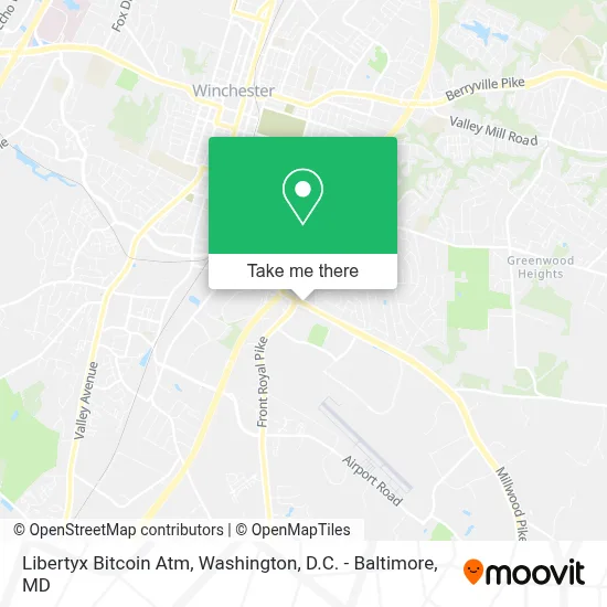 Libertyx Bitcoin Atm map