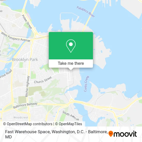 Fast Warehouse Space map