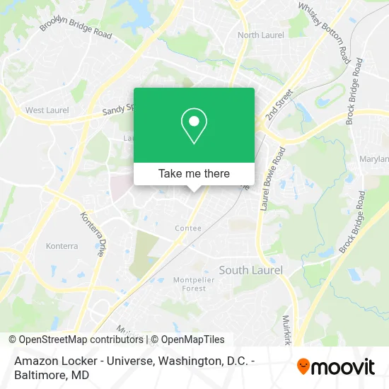 Amazon Locker - Universe map