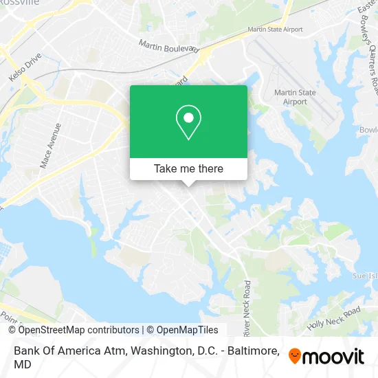 Bank Of America Atm map