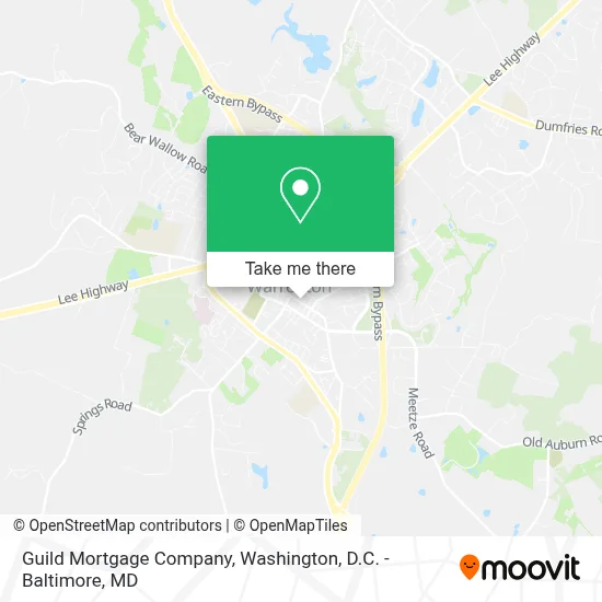 Guild Mortgage Company map