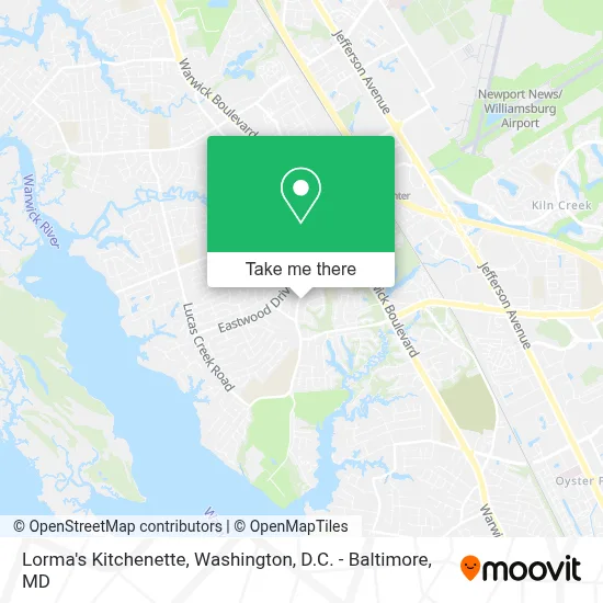 Lorma's Kitchenette map