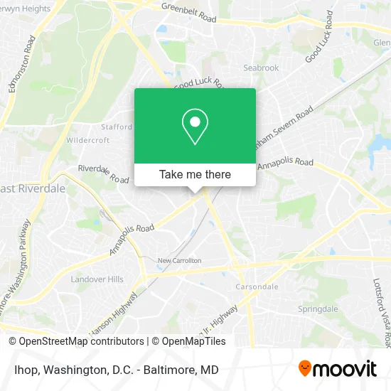 Ihop map