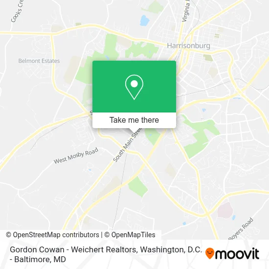 Gordon Cowan - Weichert Realtors map