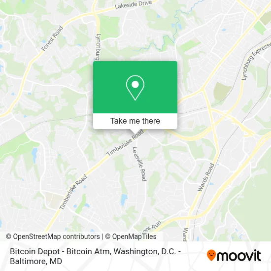 Bitcoin Depot - Bitcoin Atm map