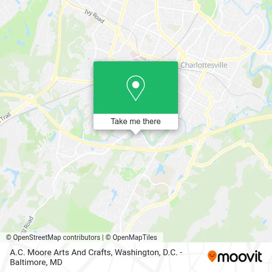 A.C. Moore Arts And Crafts map