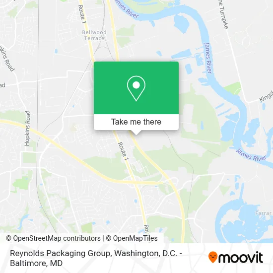 Reynolds Packaging Group map